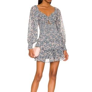 ASTR the Label
Marietta Dress
Blue Peach Multi Floral, S